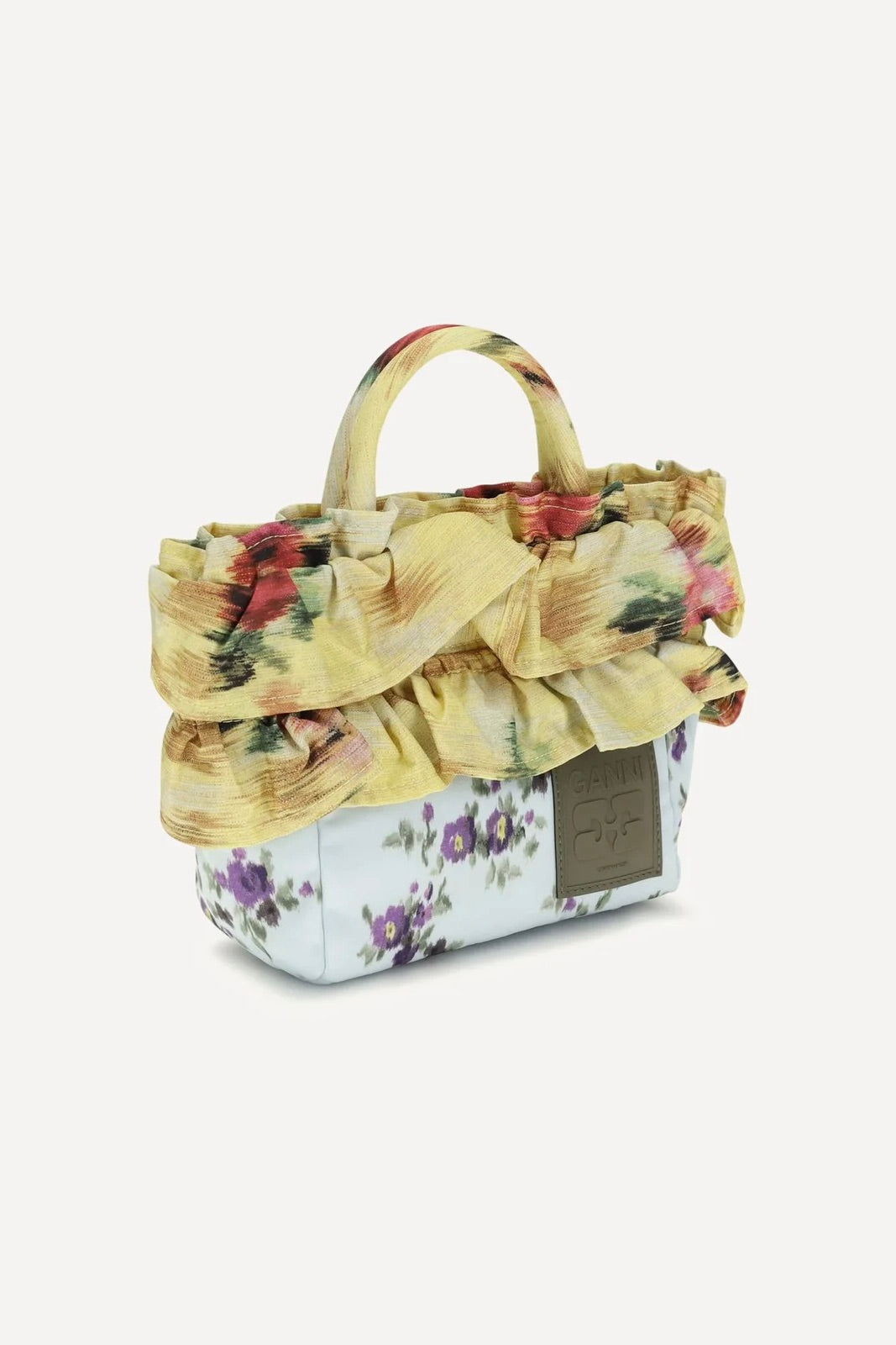 Mini Shopper Ruffle Print