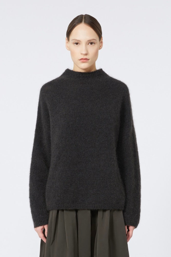 Taro Mohair Sweater Dark Green