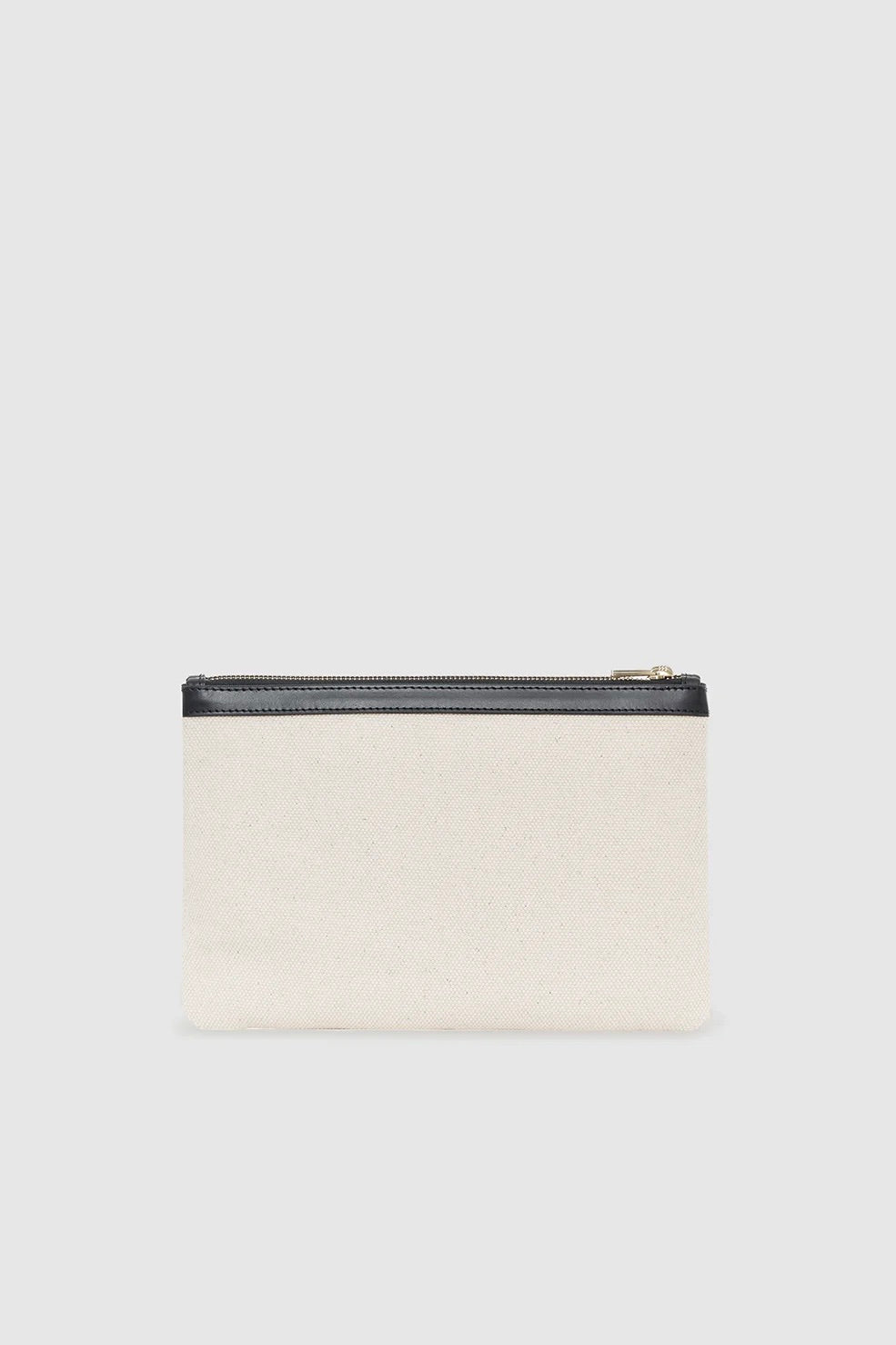 Lili Pouch Natural Canvas/Black
