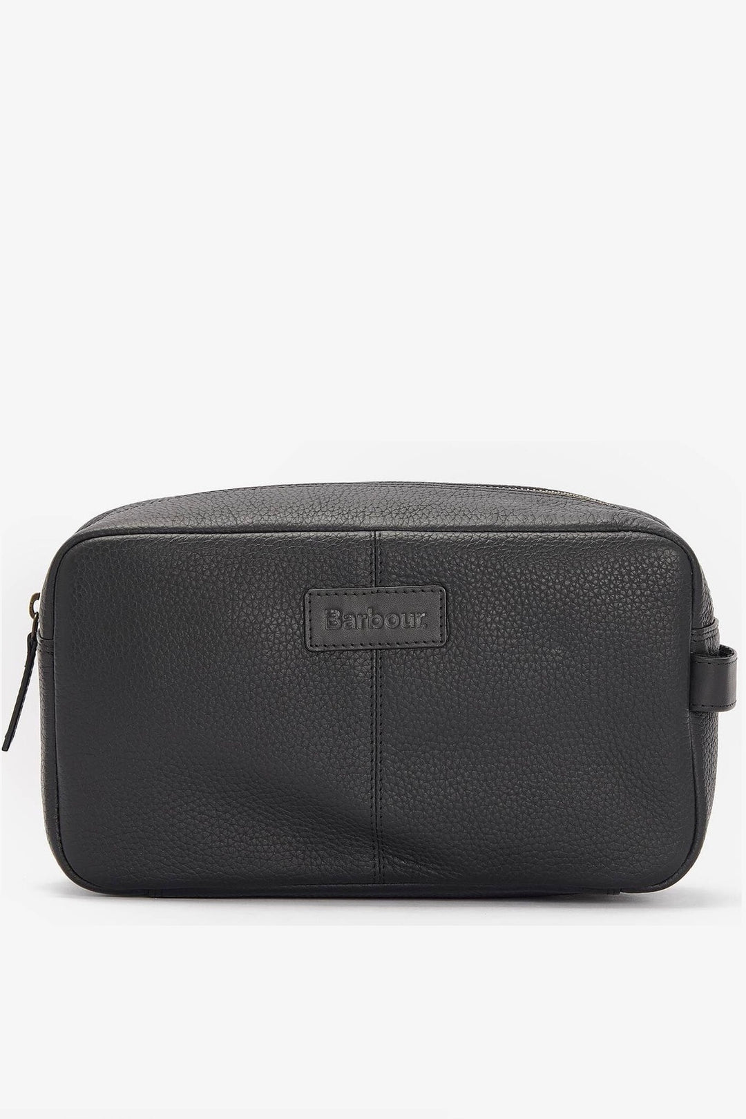 BARBOUR High Leather Washbag Black - Dale