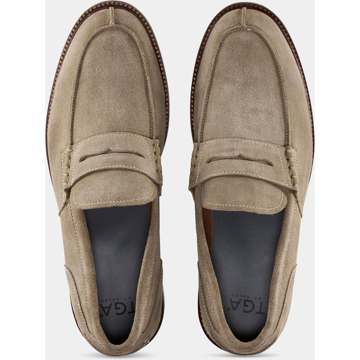 Suede Loafer Sand