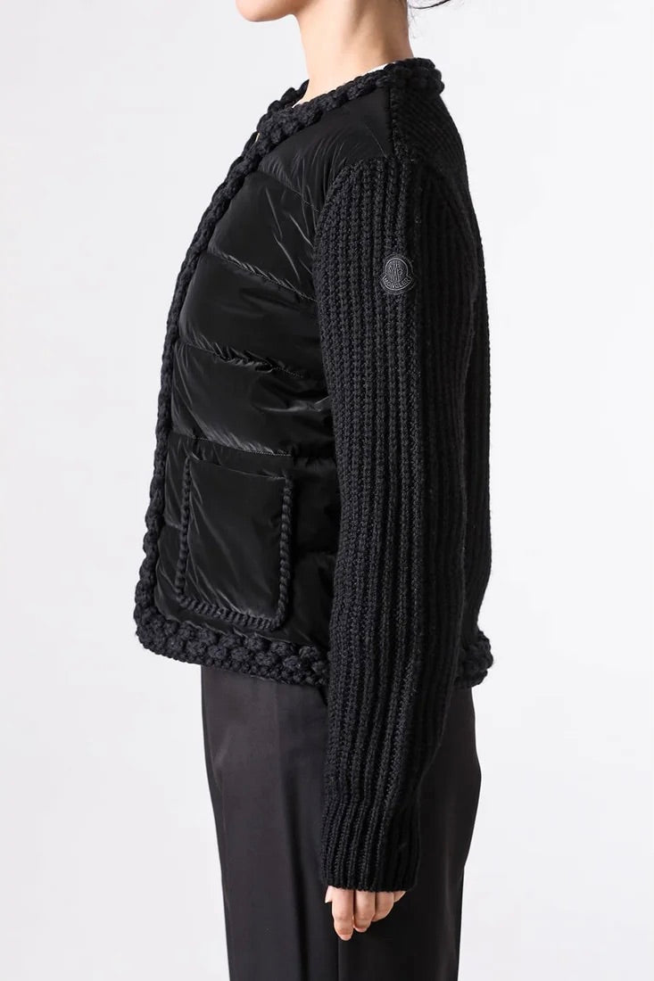 Hybrid Cardigan Black