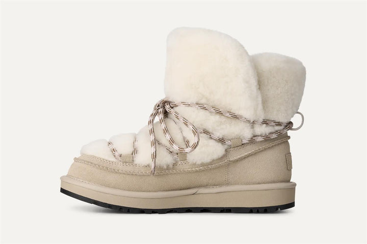 W Classic Tread Fluffed Boot Moonlight