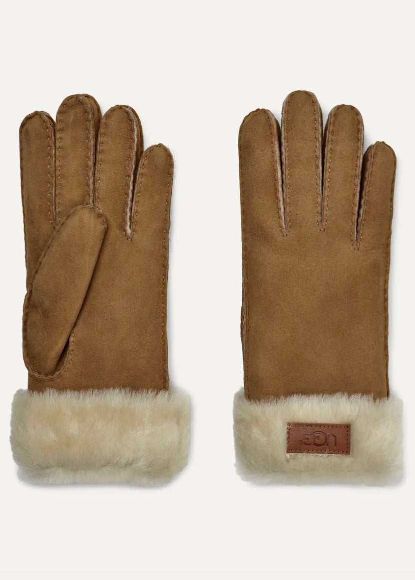 Turn Cuff Glove Chestnut