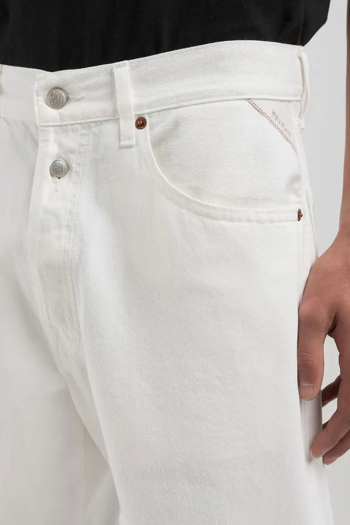 REPLAY M9Z1 Straight Fit Jeans Natural White - Dale