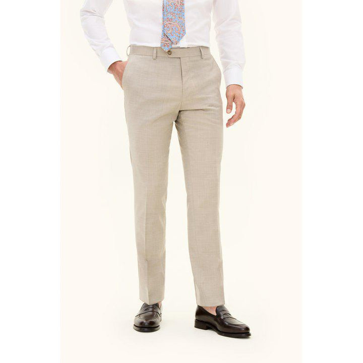 Denz Trousers Nubuck Beige