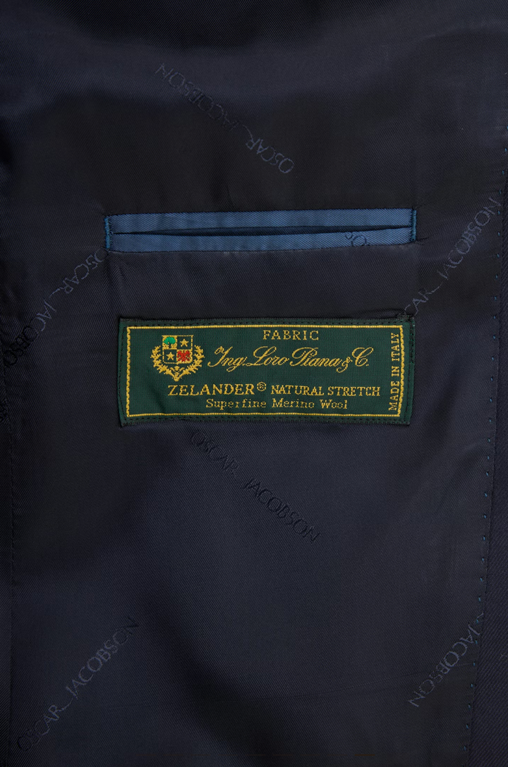 Fogerty Dandy Loro Piana Suit Navy