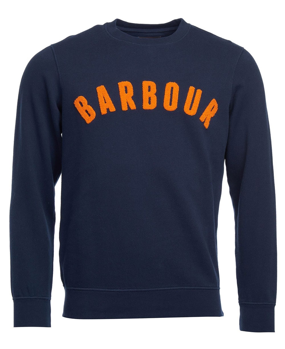 BARBOUR Prep Logo Sweatshirt Navy - Dale