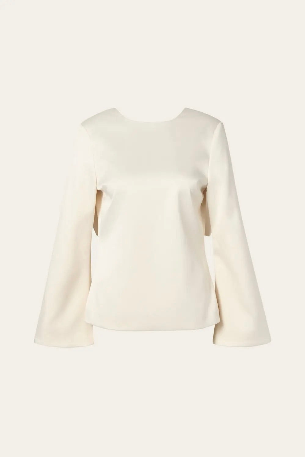 Elna Bow Detailed Top Vanilla