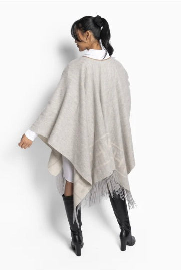 Hést Shawl Grey Melange