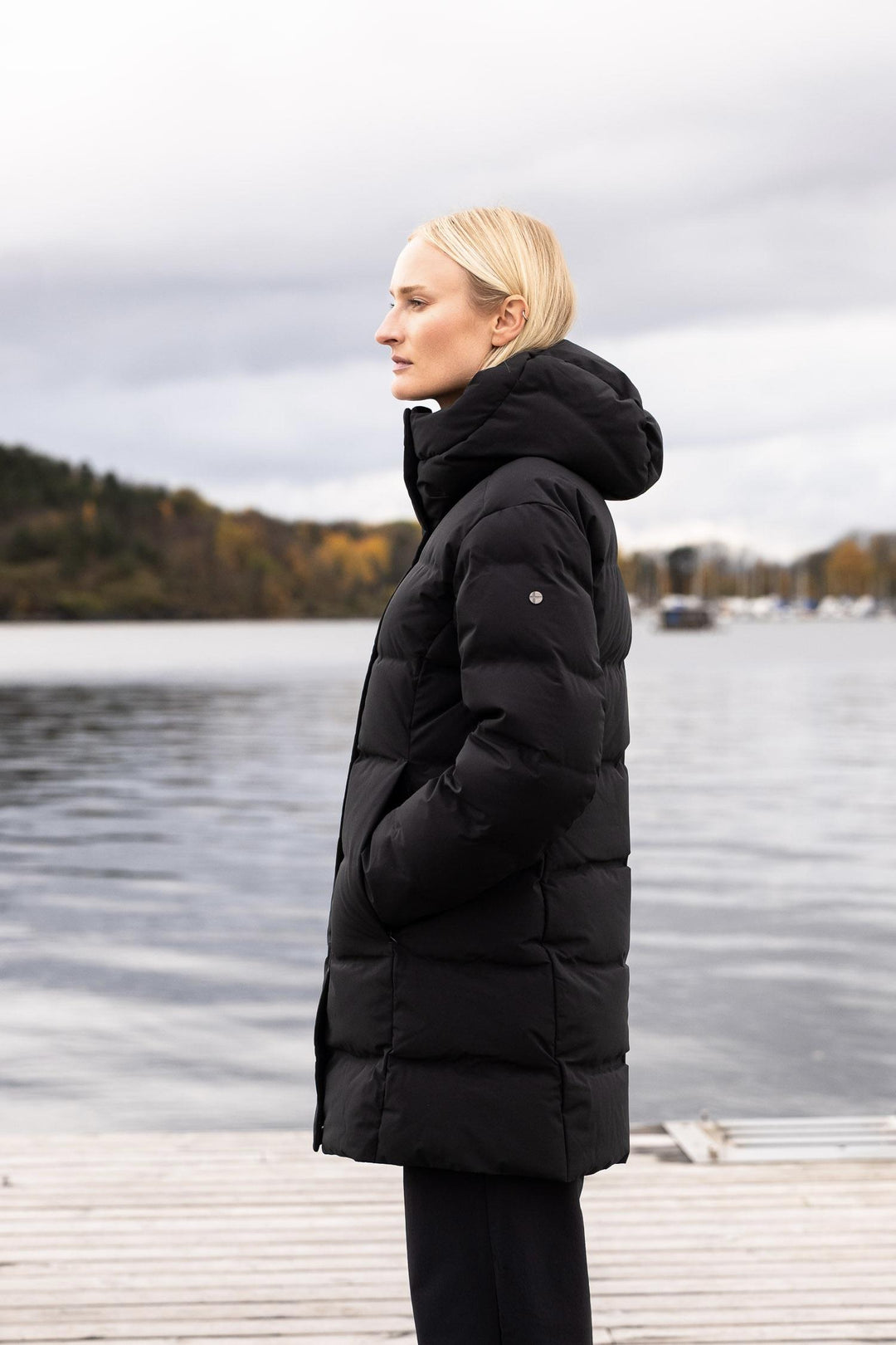 Noon II Down Coat Onyx