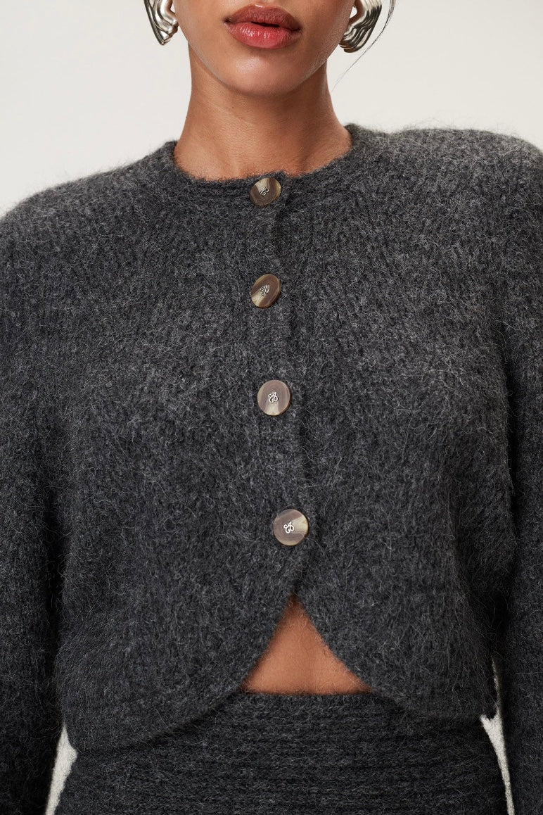 Cessole Cardigan Dark Grey