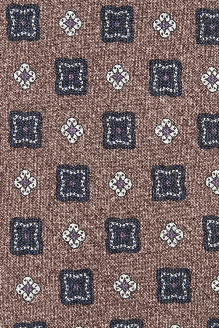 Silk & Wool Tie Pink Dust