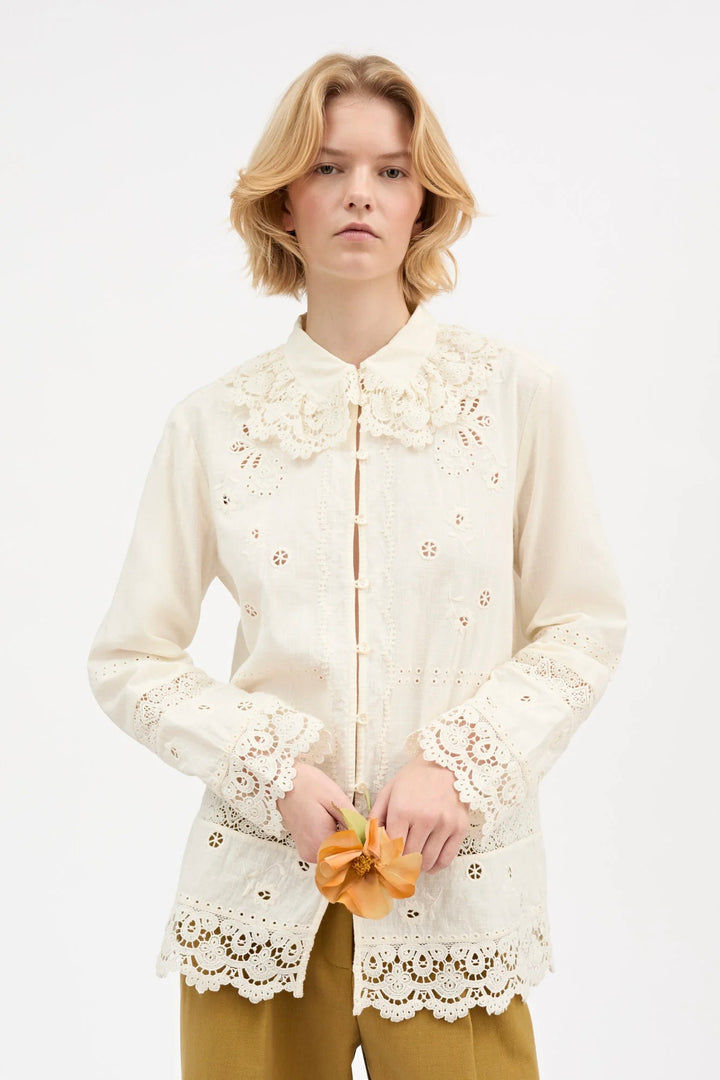 Tallulah Shirt Antique White