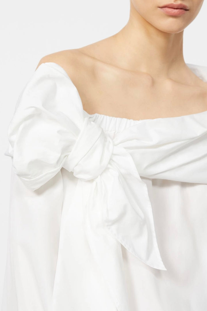 Cotton Blouse w/stole