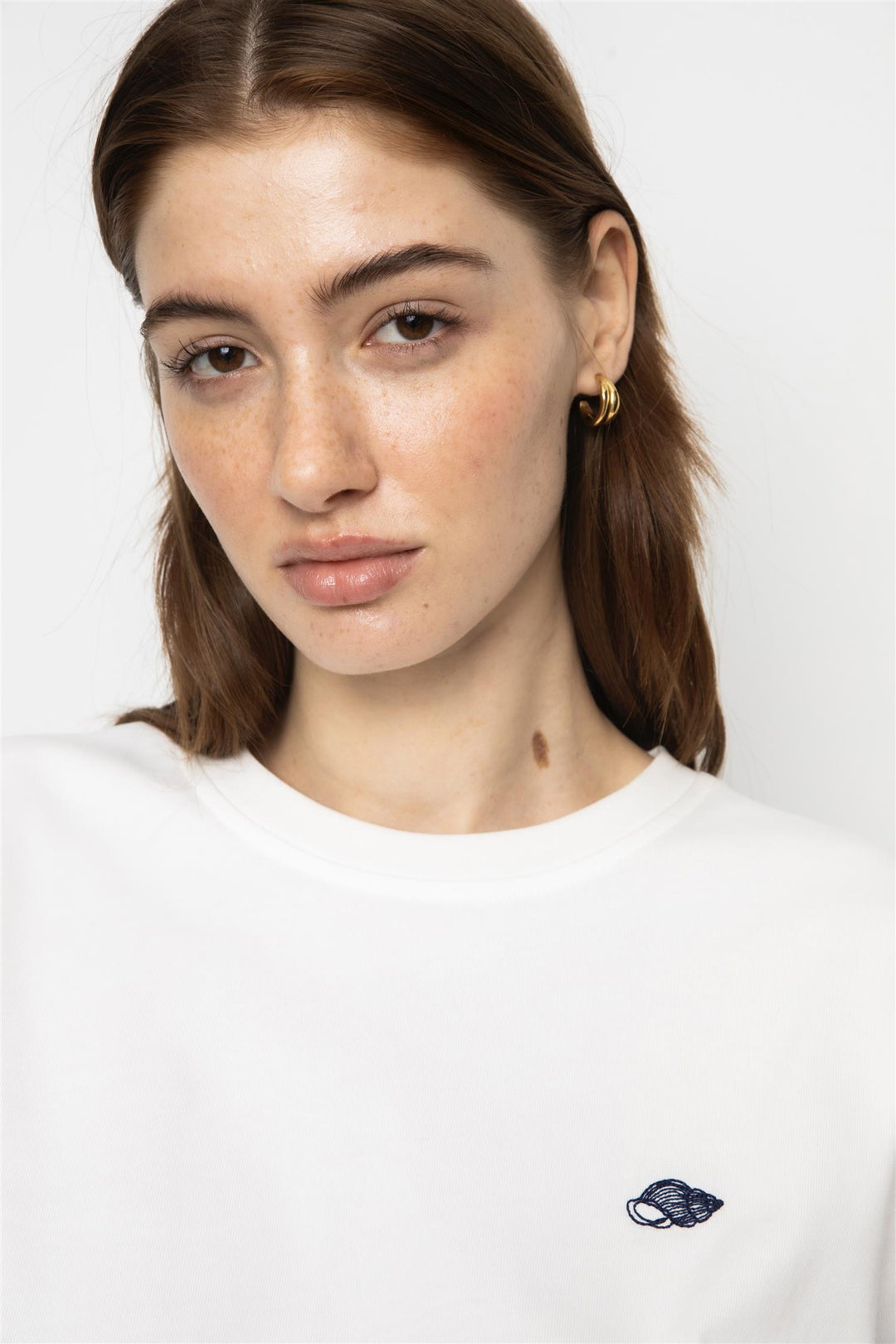 CAMILLA PIHL DENIM Ezra Tee Offwhite - Dale