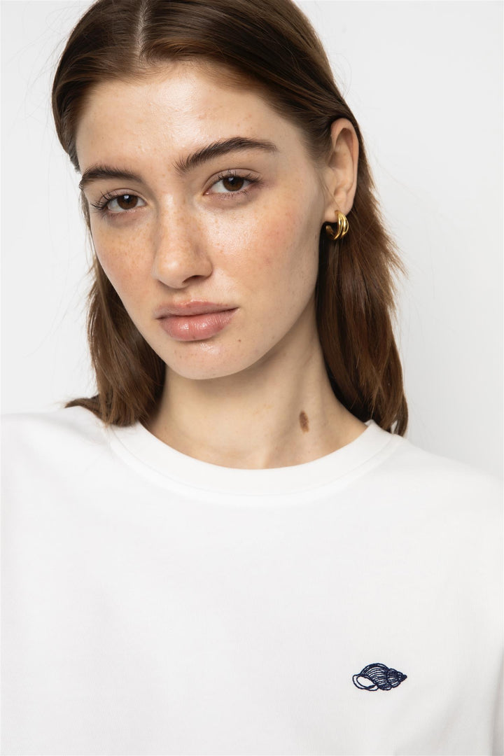 CAMILLA PIHL DENIM Ezra Tee Offwhite - Dale