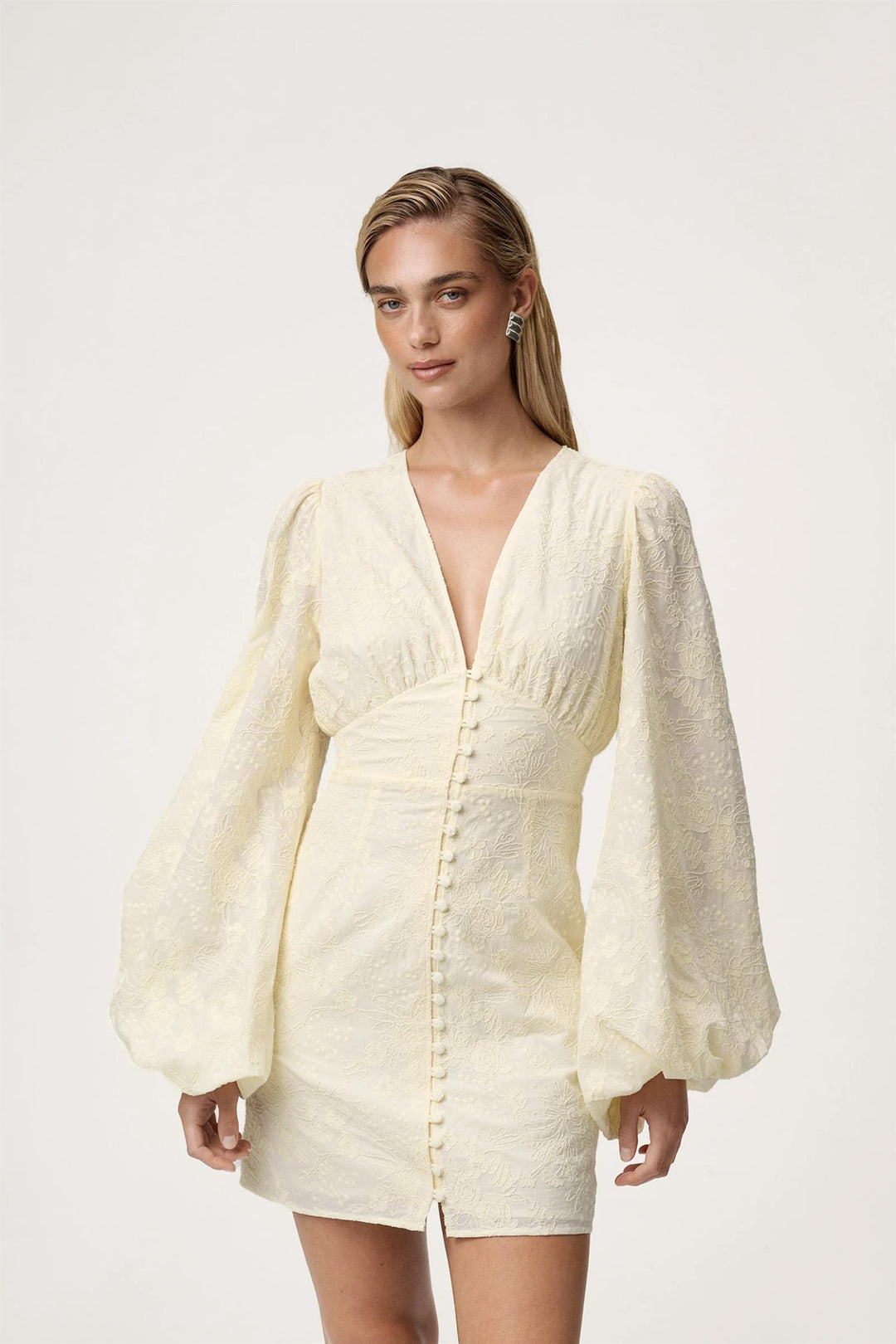 Florence Dress Light Yellow