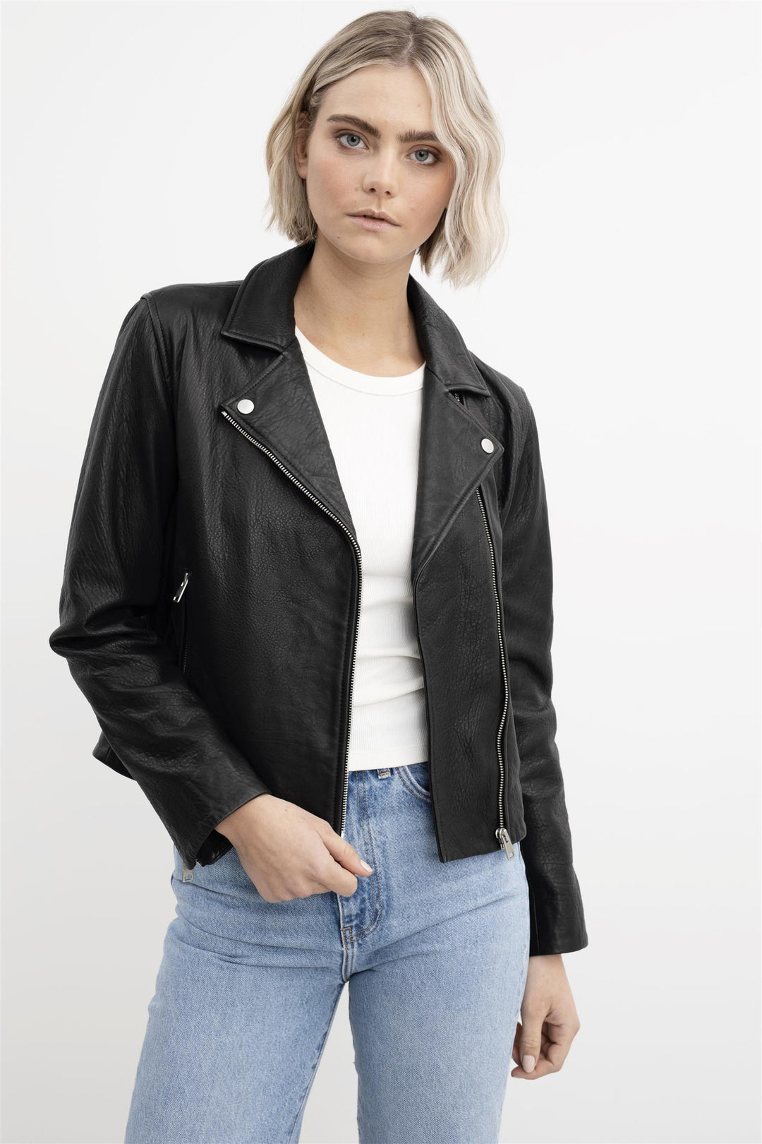 Calie Soft Leather Jacket