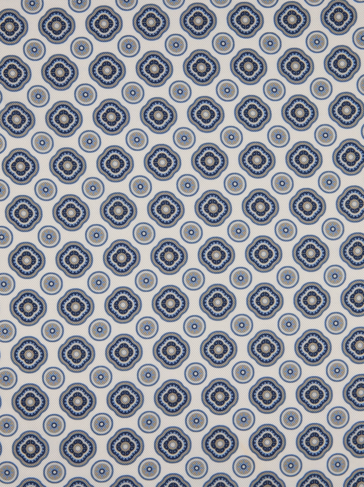 PATTERN SILK BANDANA BLUE