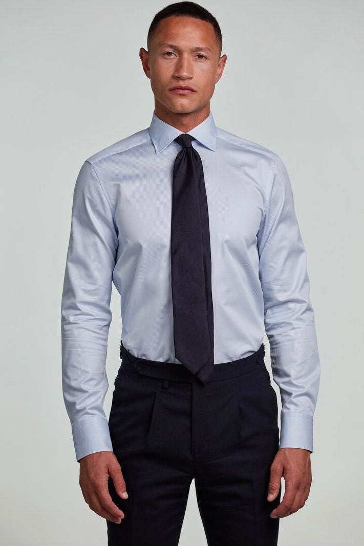 STENSTRÖMS Regular Pinstripe C77 Light Blue - Dale