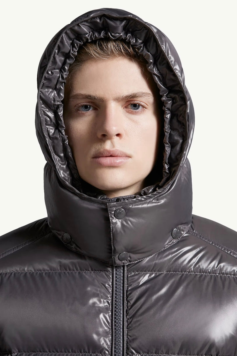 Moncler Maya Short Down Jacket Charcoal