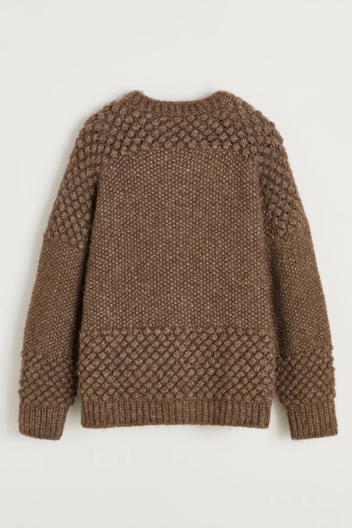 Sierra Cardigan Pure Brownie
