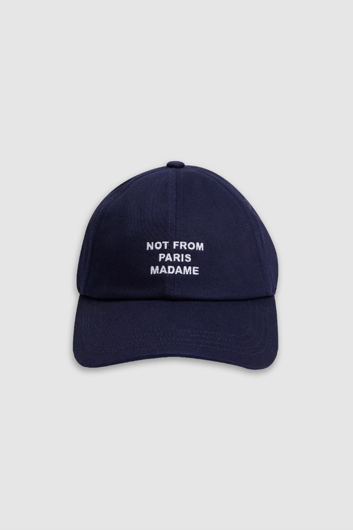 La Casquette Slogan Navy