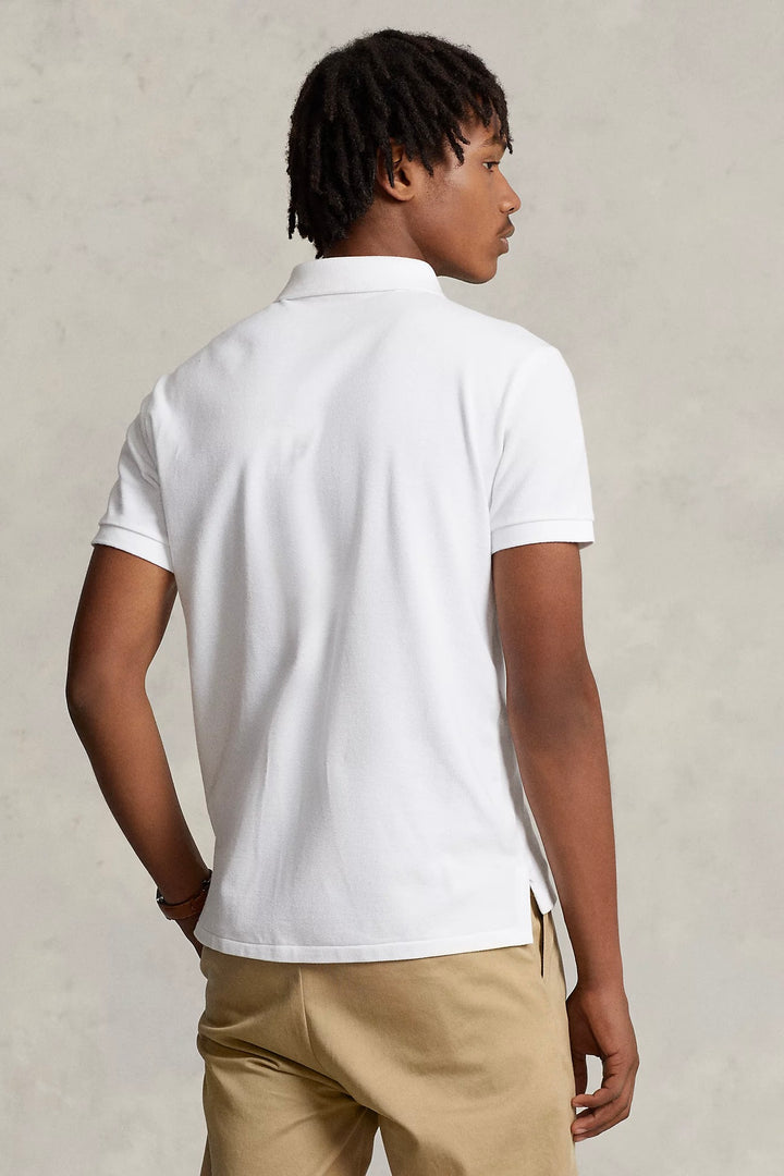 The Iconic Mesh Polo Shirt White