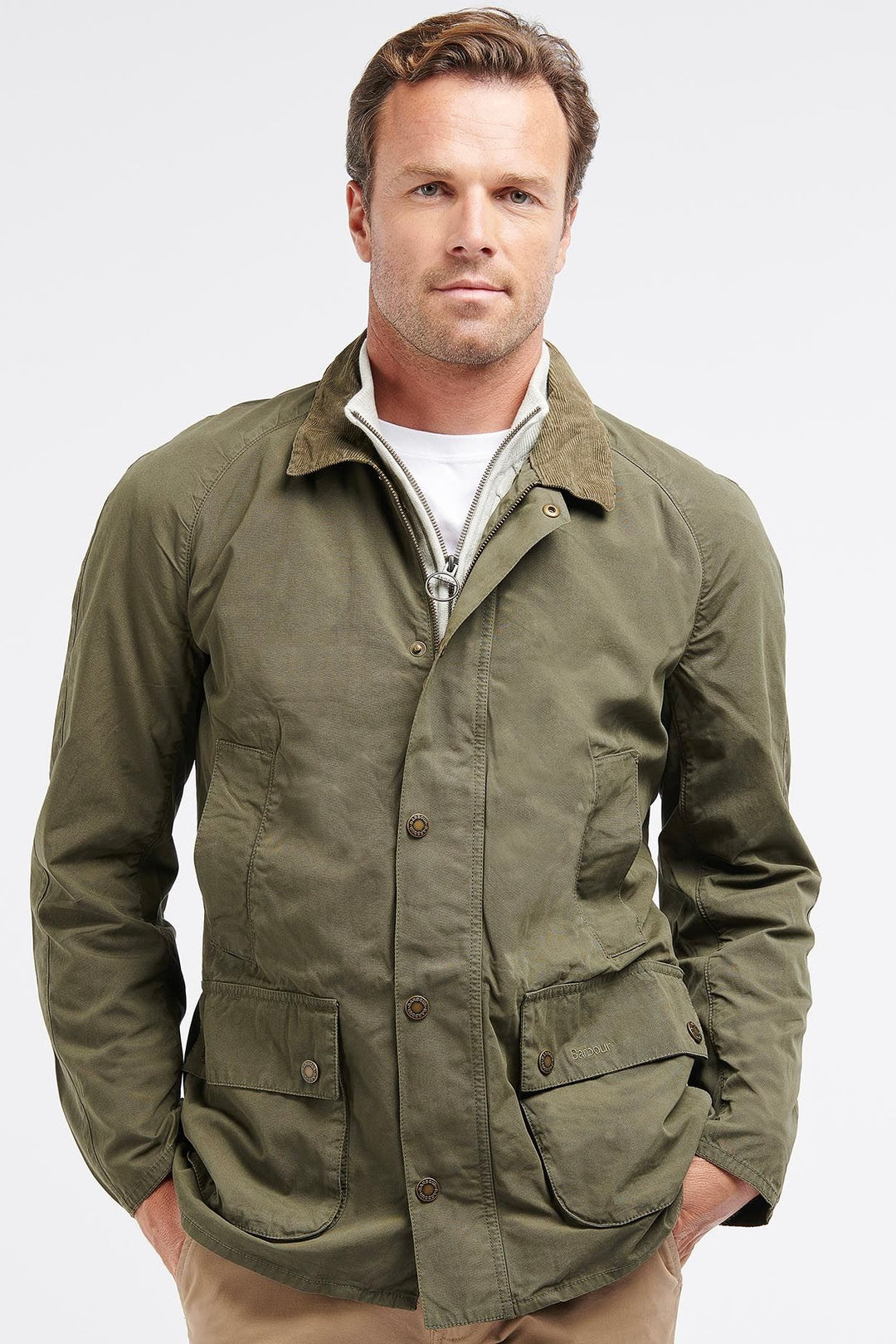 BARBOUR - Ashby Casual Olive - Dale