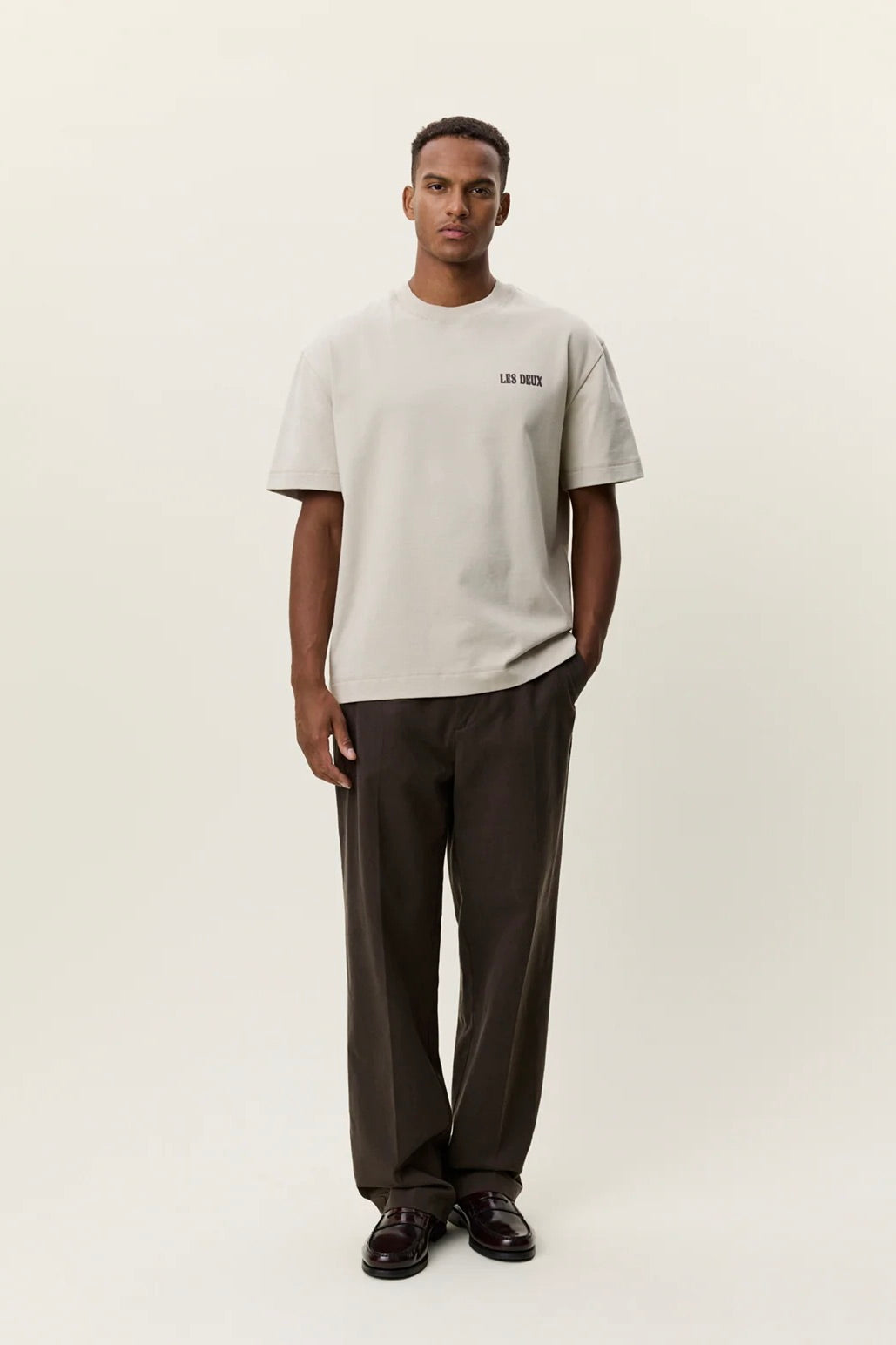 Woods Heavyweight T-Shirt Light Sand