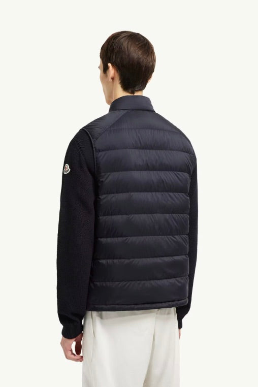 MONCLER Barthe Down Vest Navy Blue - Dale