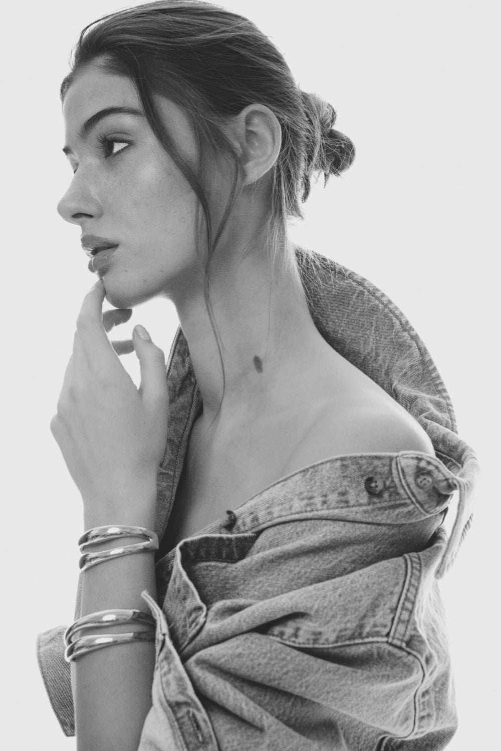 CAMILLA PIHL JEWELRY The Curved Bangle - Dale