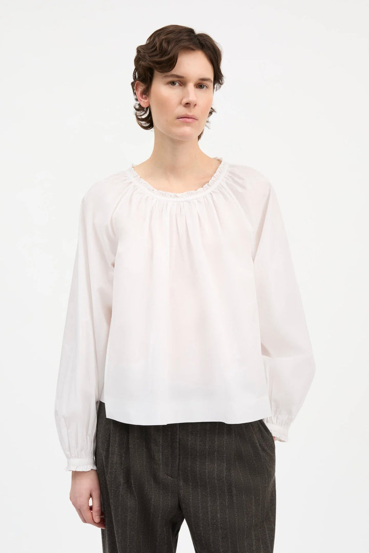 Carrie Blouse Optic White
