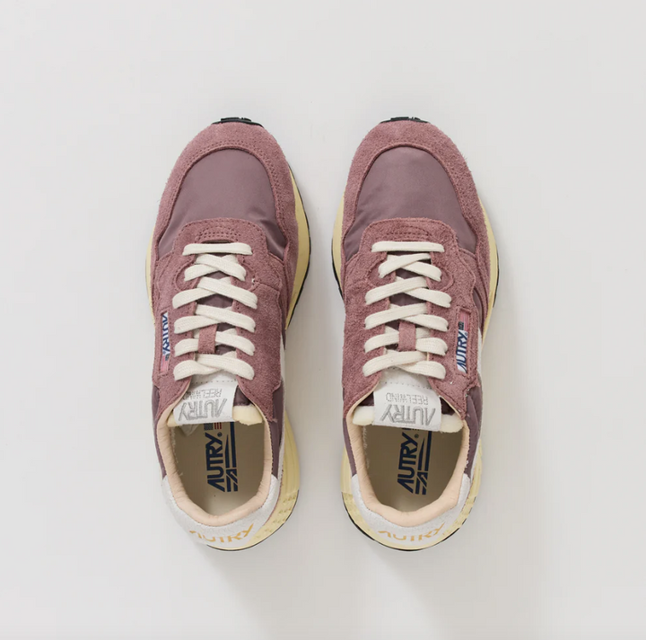 AUTRY Reelwind Low Leather Sneakers White/Tprose - Dale