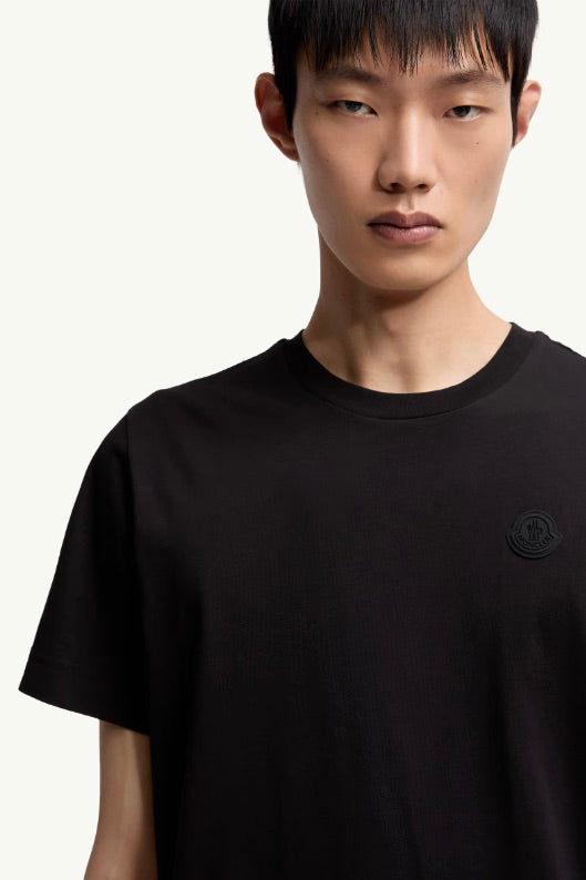 Logo Cotton T-Shirt Black