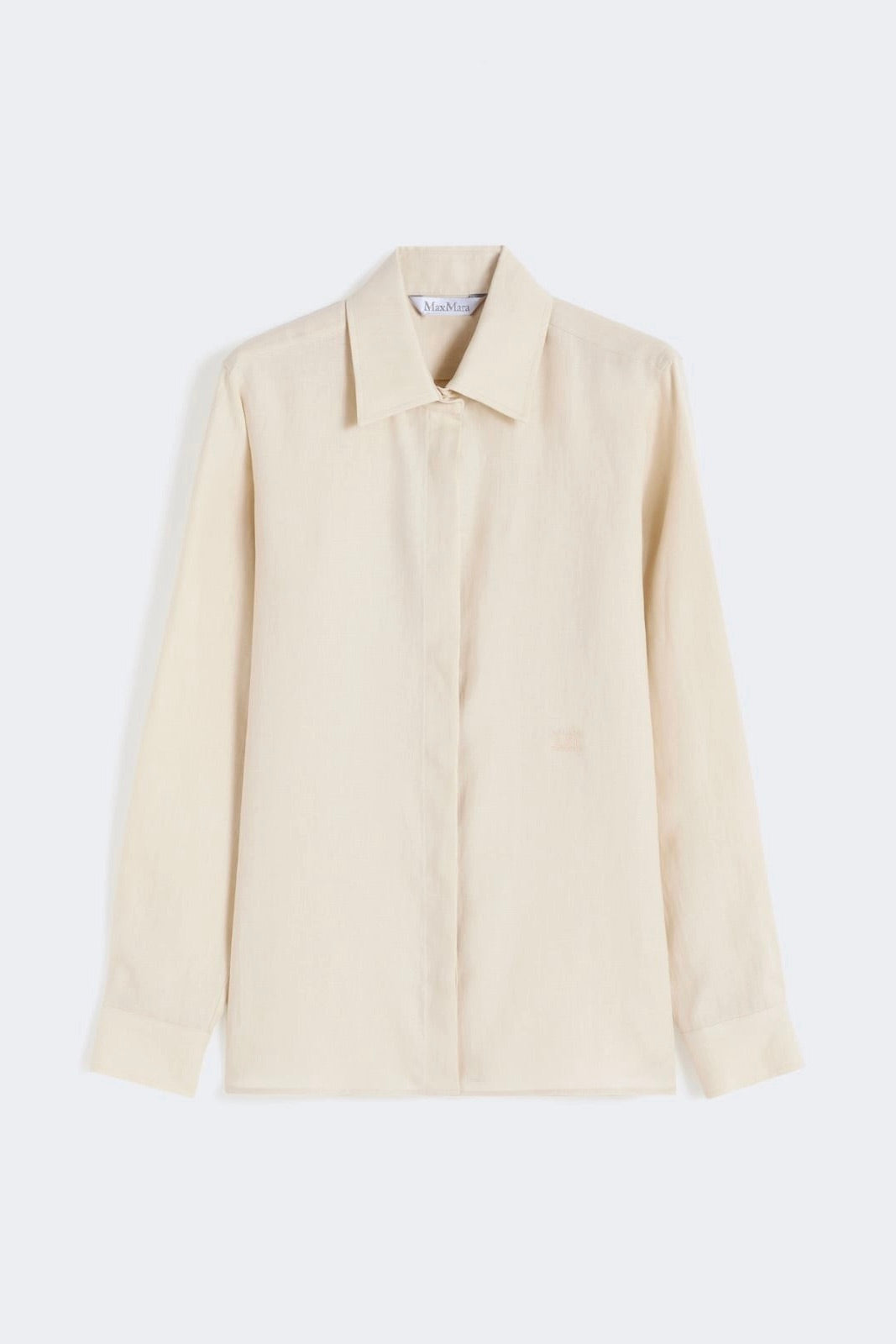 Linen Canvas Shirt Beige