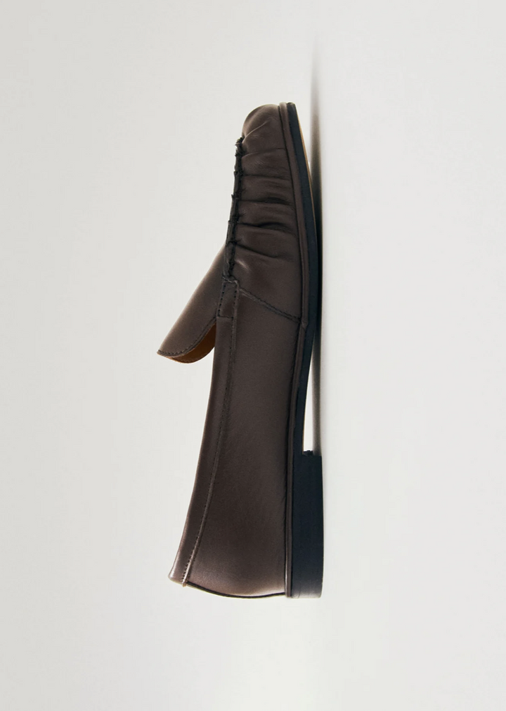 Marty Brown Leather Loafers