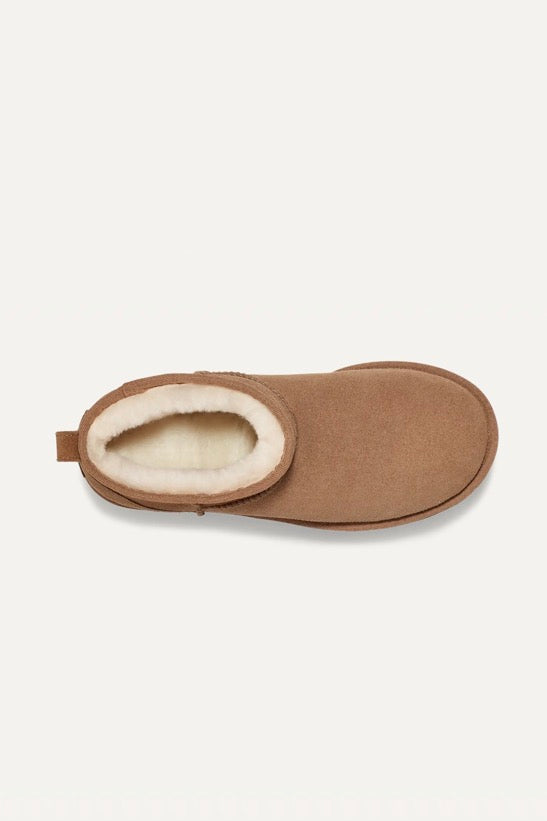 UGG W Classic Ultra Mini Platform Chestnut - Dale