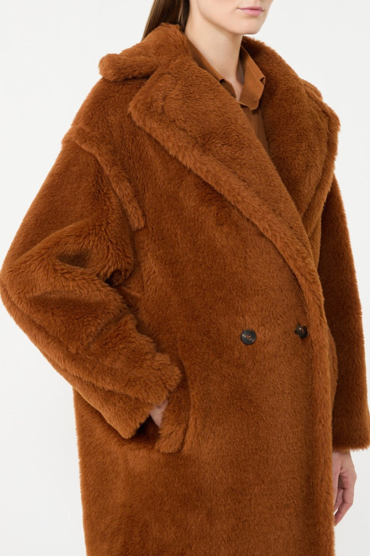 Teddy Bear Icon Coat Brown Bronze