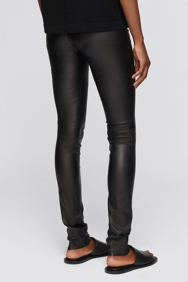 LEGGING-LEATHER STRETCH