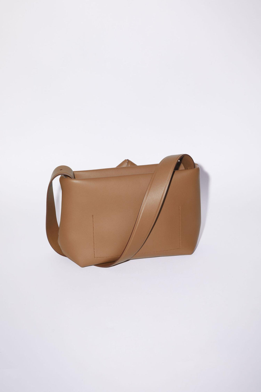 Musubi Shoulder Bag Camel Brown