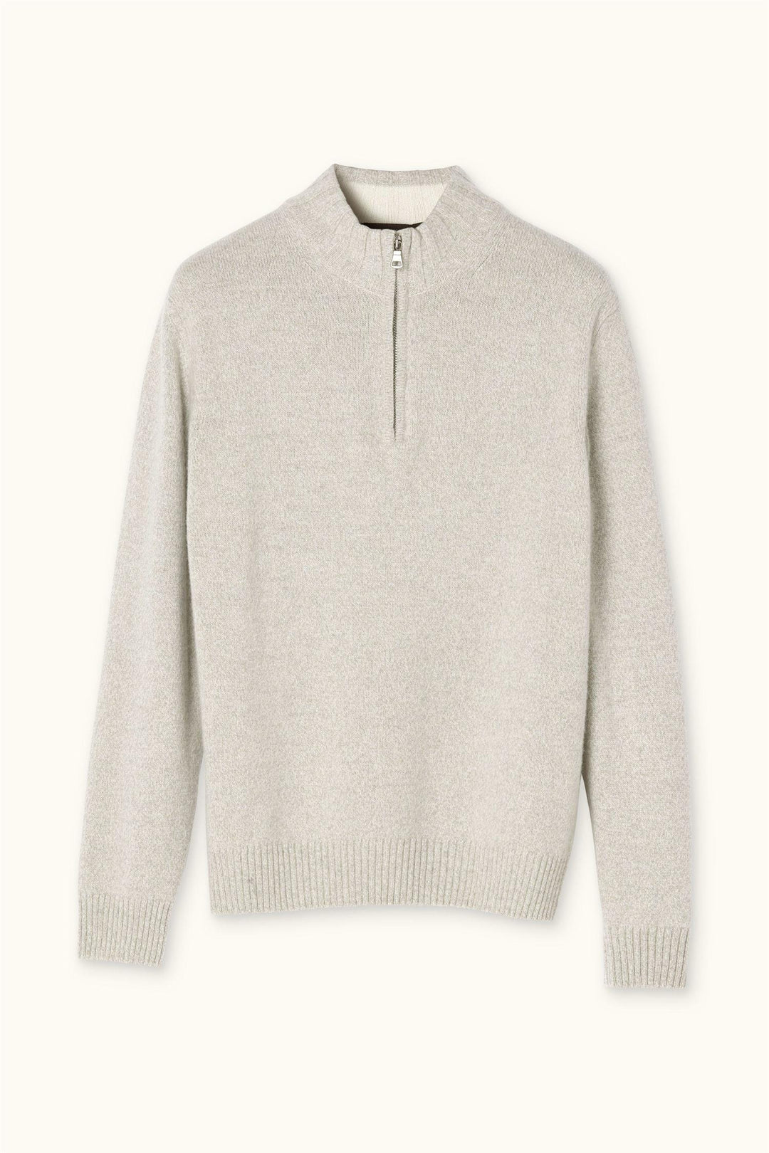 Paul Half Zip Soft Beige