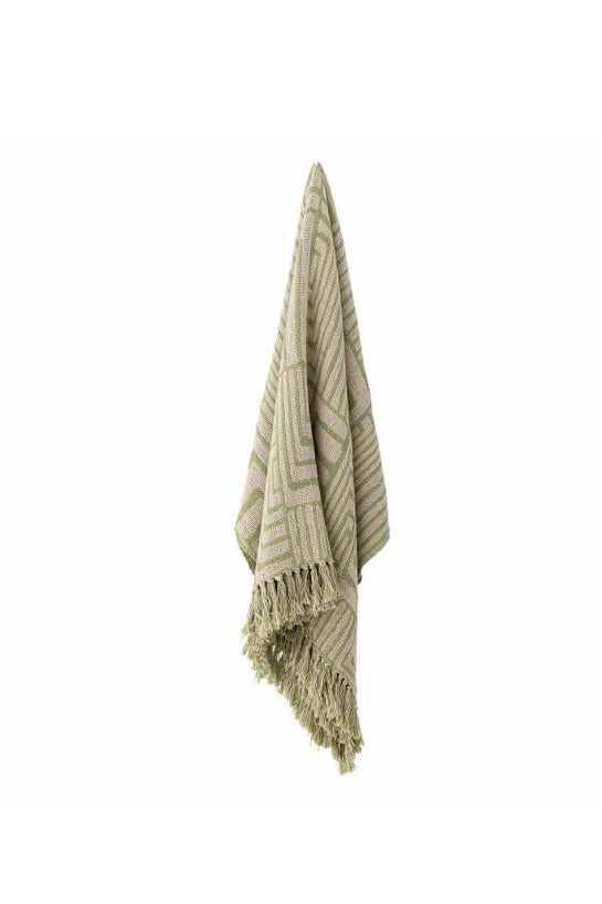 Velva Throw Green