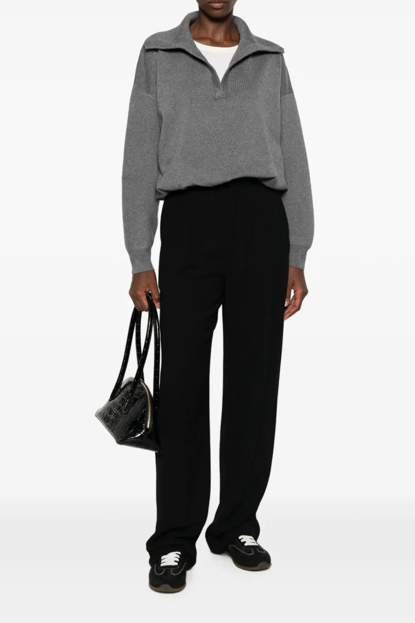 Maglia Grigio Long Sleeve Sweater