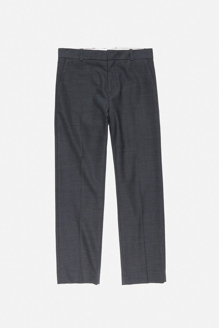 Stretch Wool Trousers Slate Grey