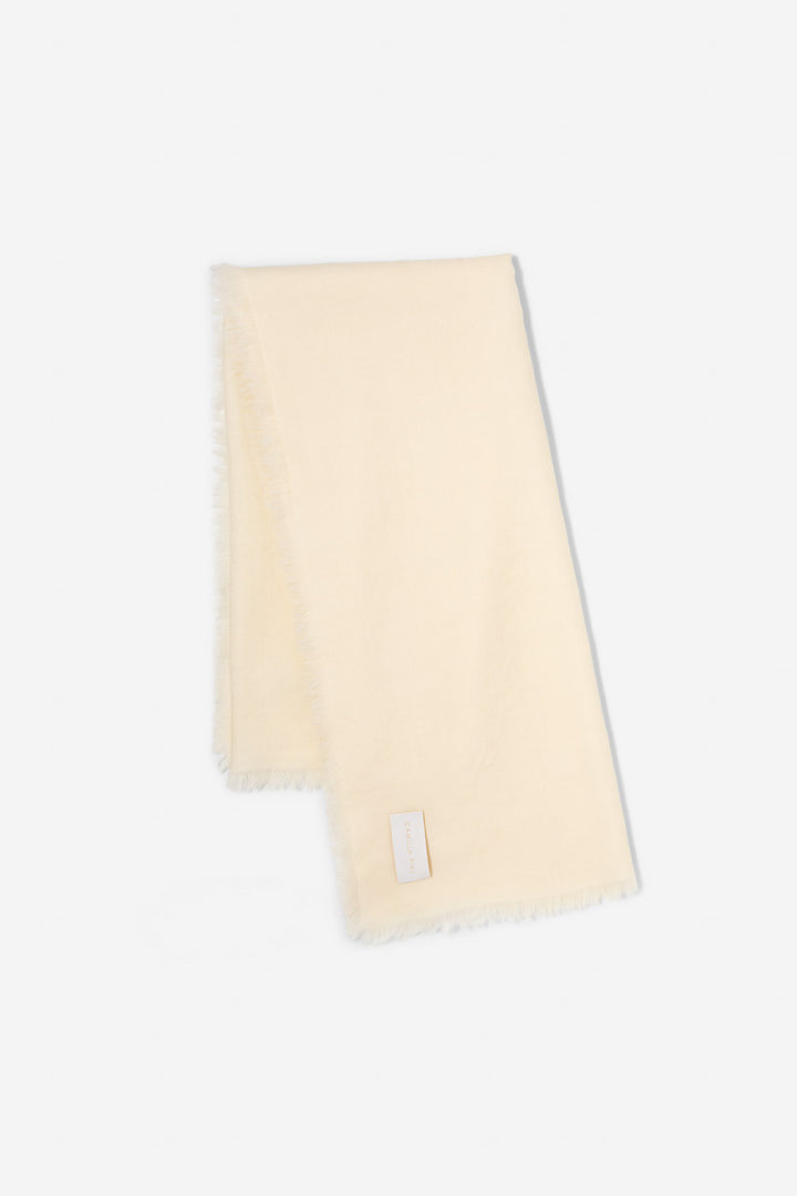 Agra Scarf Light Yellow