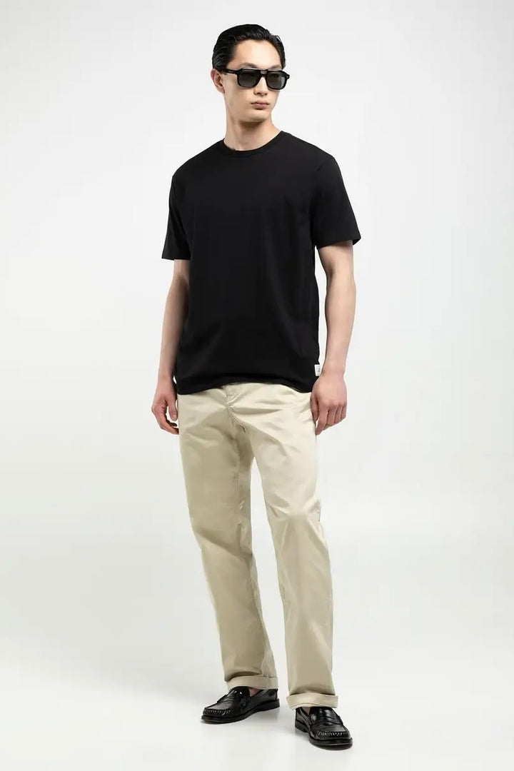 Sartoriale Crew-Neck Jersey Tshirt Black