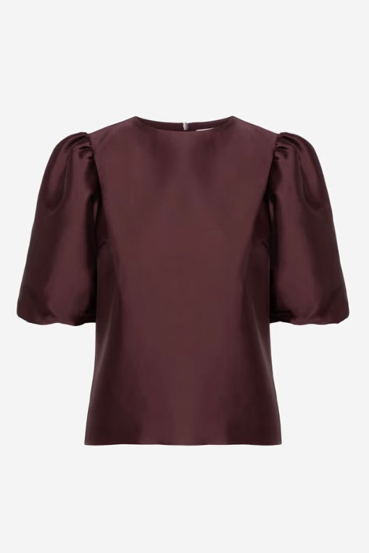 Becca Blouse Bordeaux