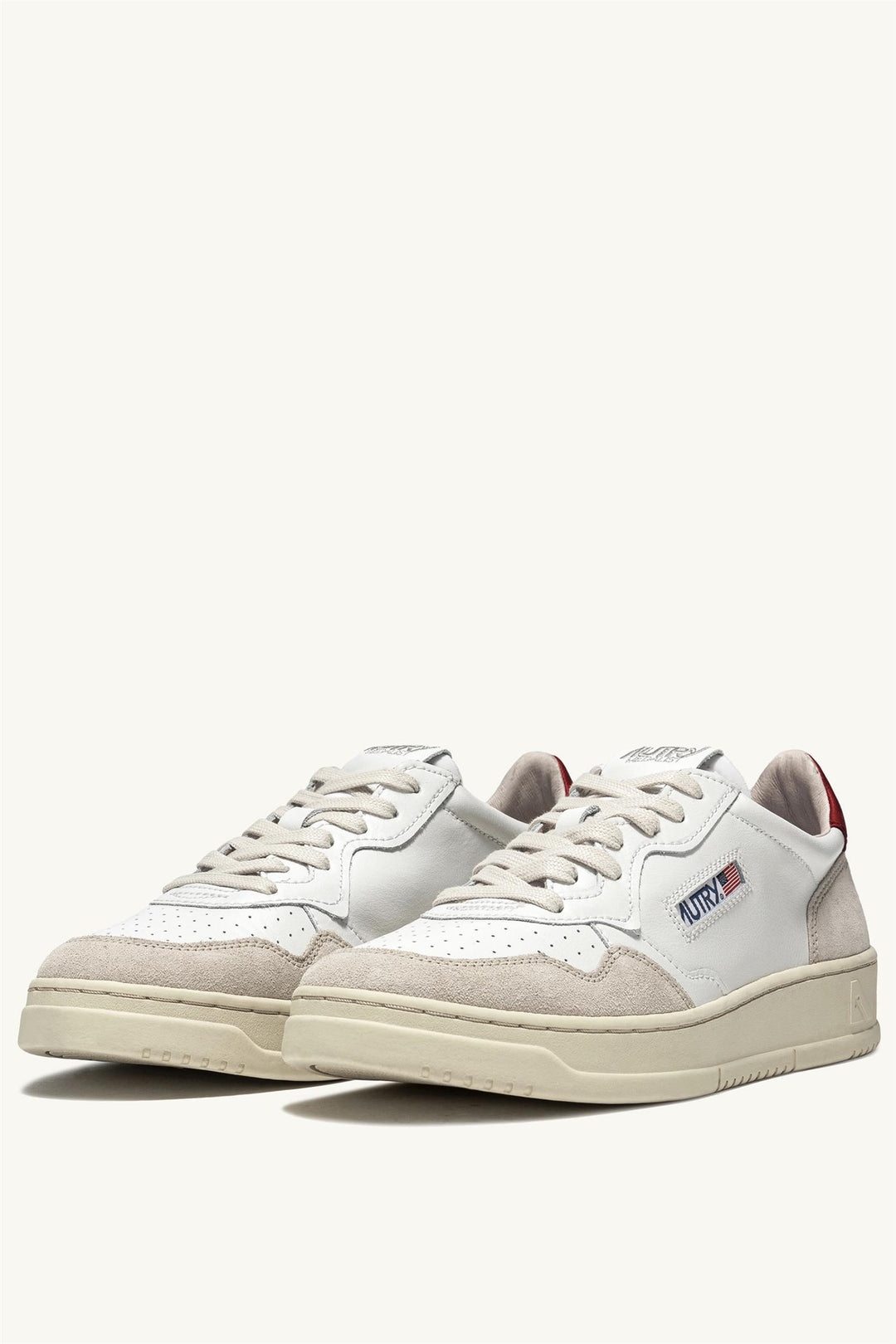AUTRY Medalist Low Women White/Red - Dale